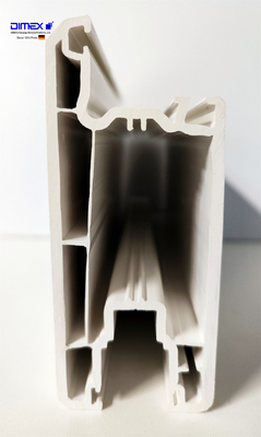 Dimex K60 High UV White UPVC Profiles For Casement Windows