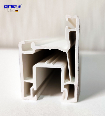 Dimex K60 High UV White UPVC Profiles For Casement Windows