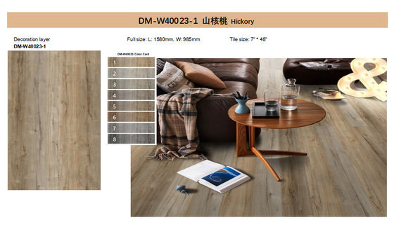 4mm SPC Core Vinyl Plank GKBM SPC Wood Flooring