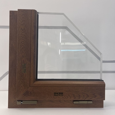 GKBM 90 UPVC Profiles de fenêtre passifs 3,0 mm d'épaisseur résistant aux UV